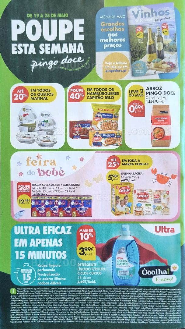 Antevisão Folheto PINGO DOCE Promoções de 19 a 25 maio
