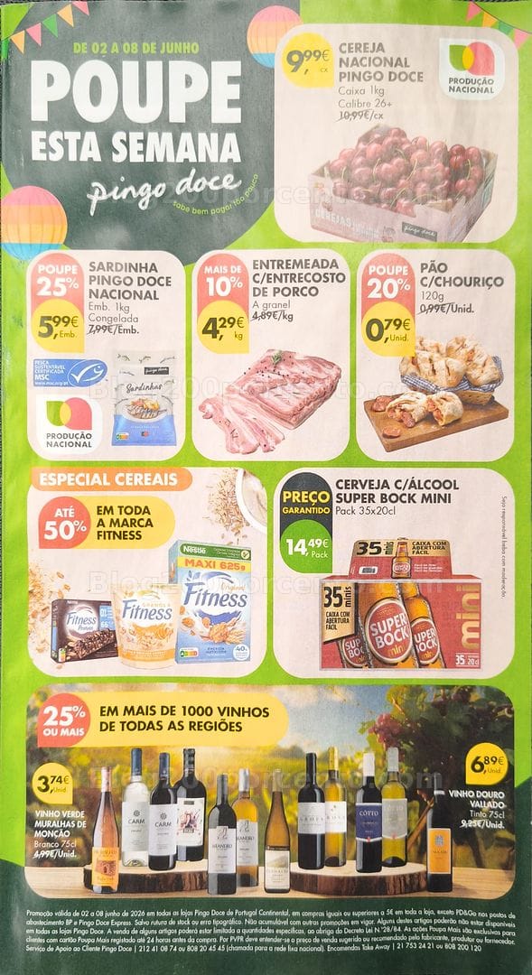 Antevisão Folheto PINGO DOCE Promoções de 2 a 8 junho