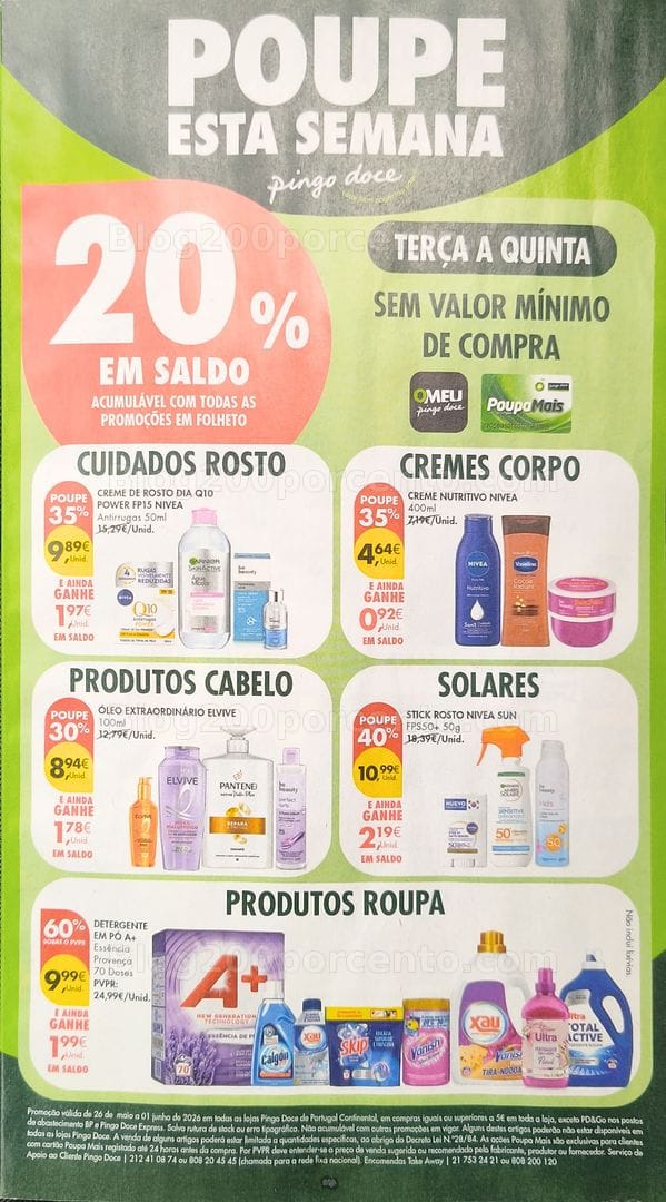 Antevisão Folheto PINGO DOCE Promoções de 26 maio a 1 junho