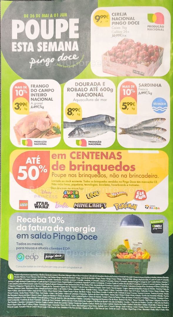 Antevisão Folheto PINGO DOCE Promoções de 26 maio a 1 junho
