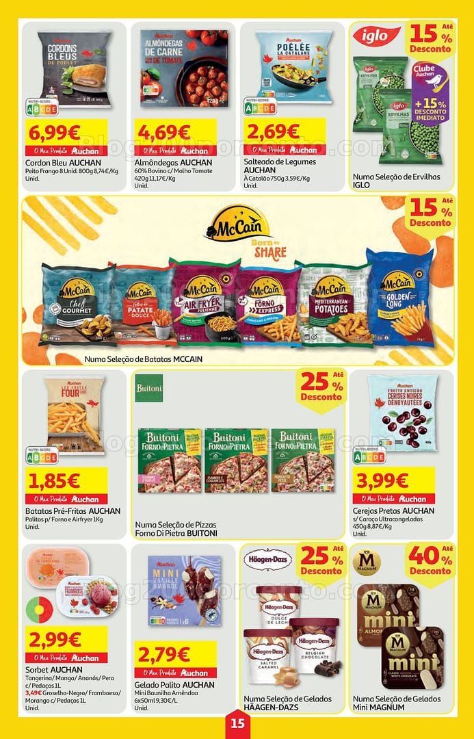 Antevisão Folheto AUCHAN Super Poupança Promoções de 14 a 20 maio