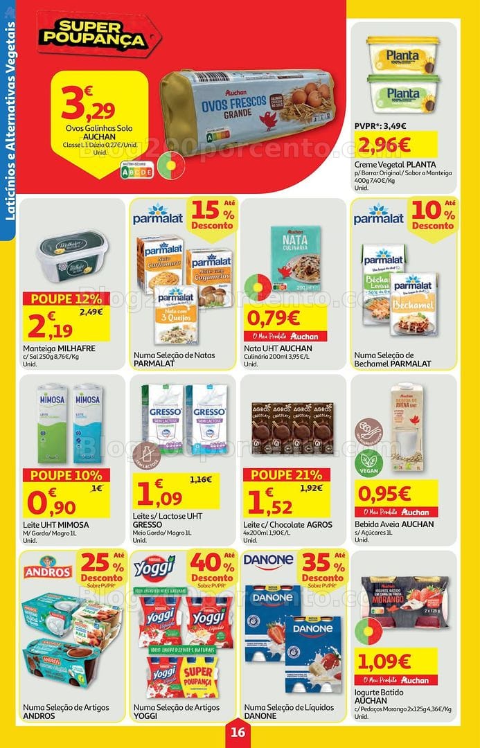 Antevisão Folheto AUCHAN Super Poupança Promoções de 14 a 20 maio