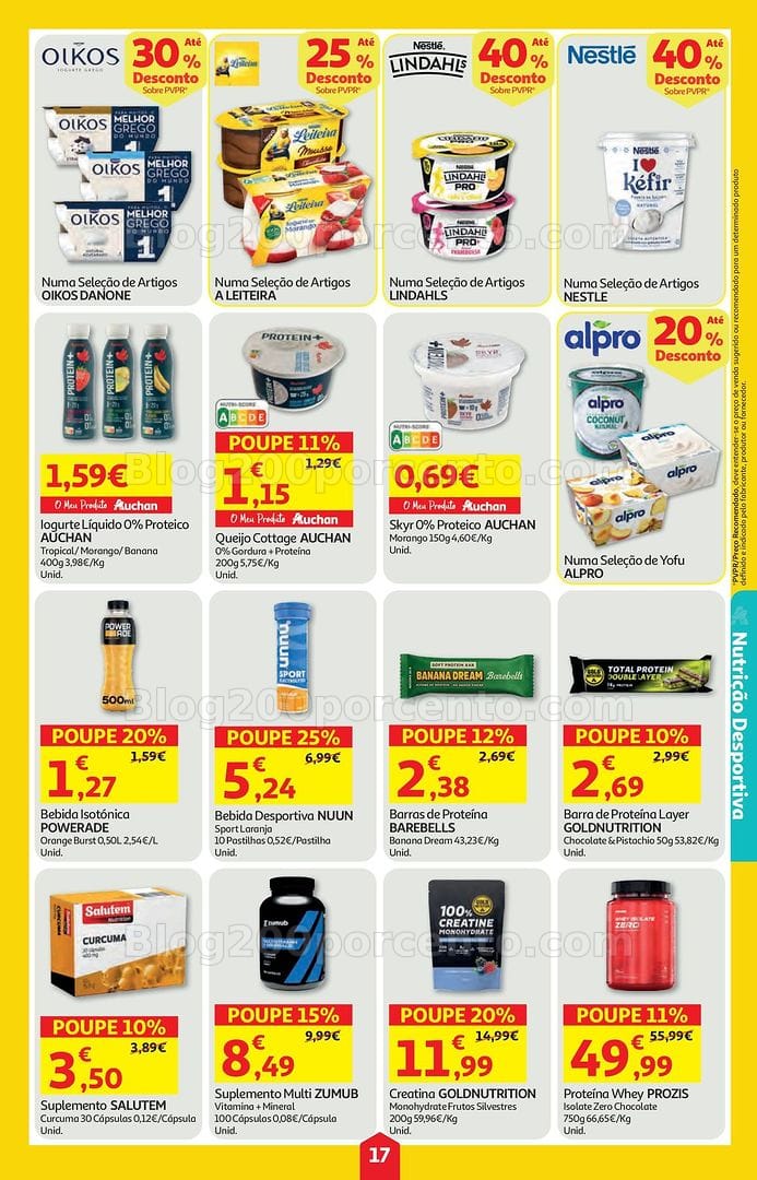 Antevisão Folheto AUCHAN Super Poupança Promoções de 14 a 20 maio