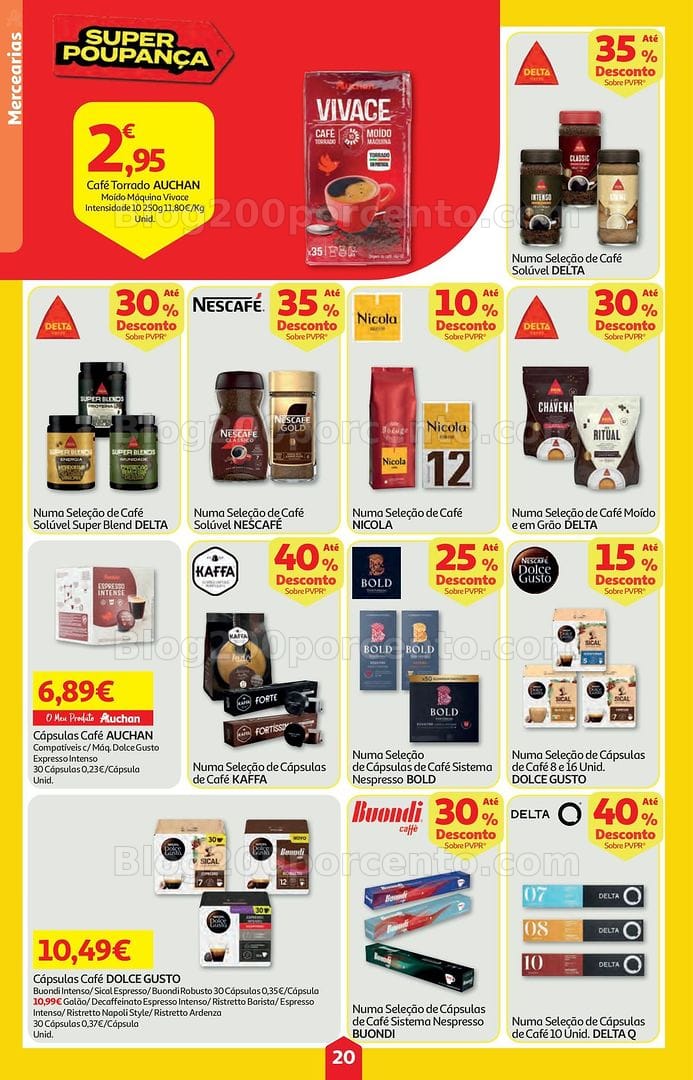 Antevisão Folheto AUCHAN Super Poupança Promoções de 14 a 20 maio