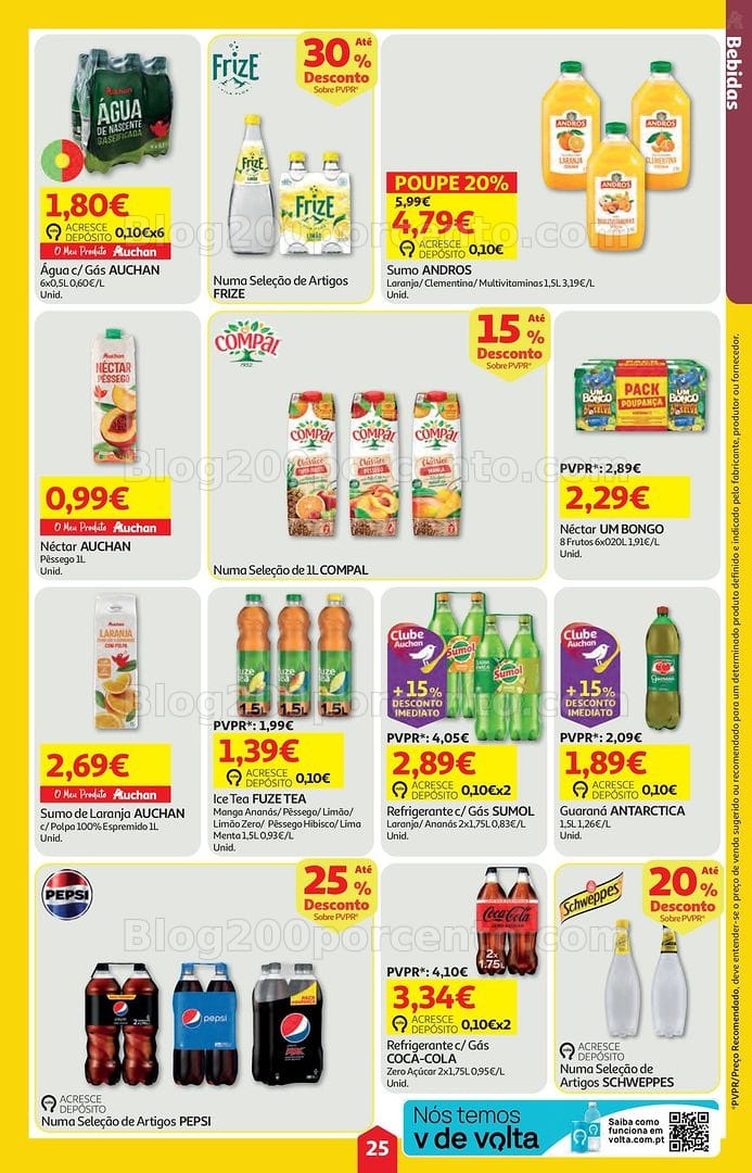 Antevisão Folheto AUCHAN Super Poupança Promoções de 14 a 20 maio