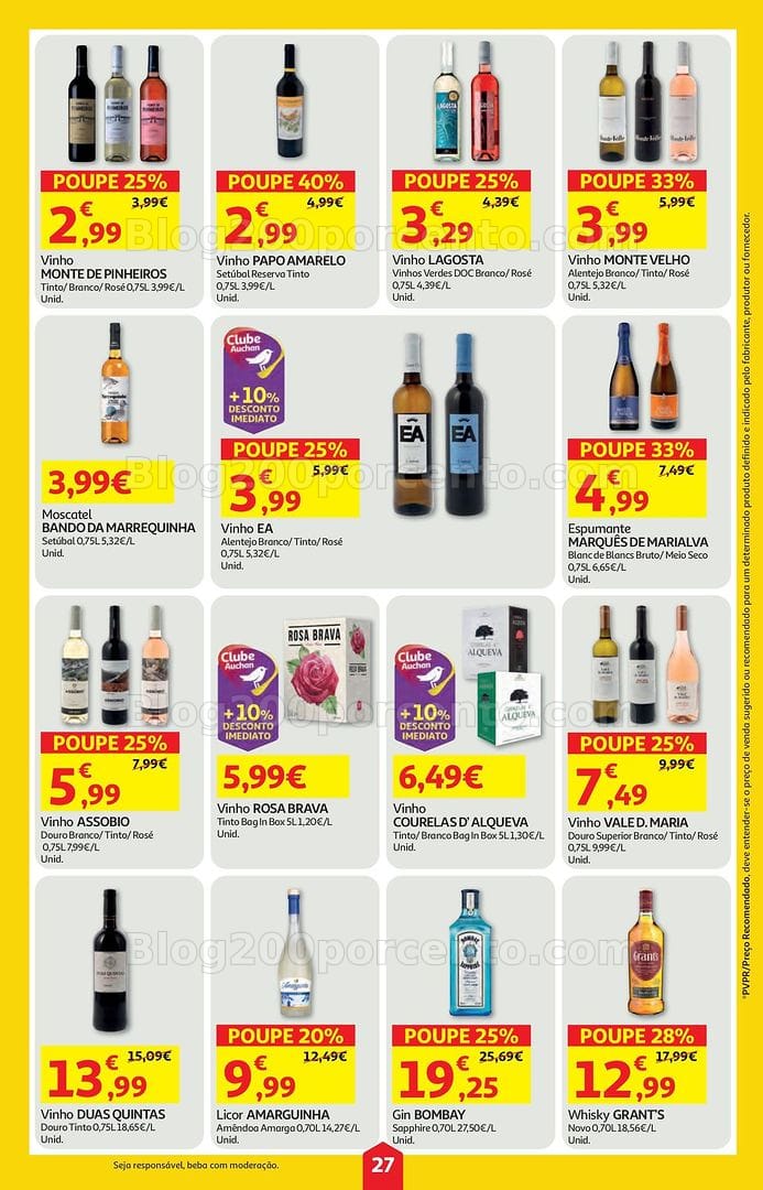 Antevisão Folheto AUCHAN Super Poupança Promoções de 14 a 20 maio
