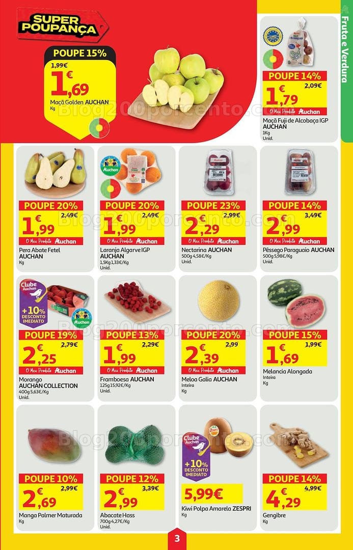 Antevisão Folheto AUCHAN Super Poupança Promoções de 14 a 20 maio