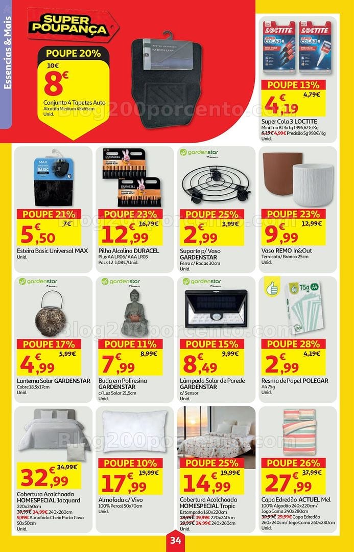Antevisão Folheto AUCHAN Super Poupança Promoções de 14 a 20 maio
