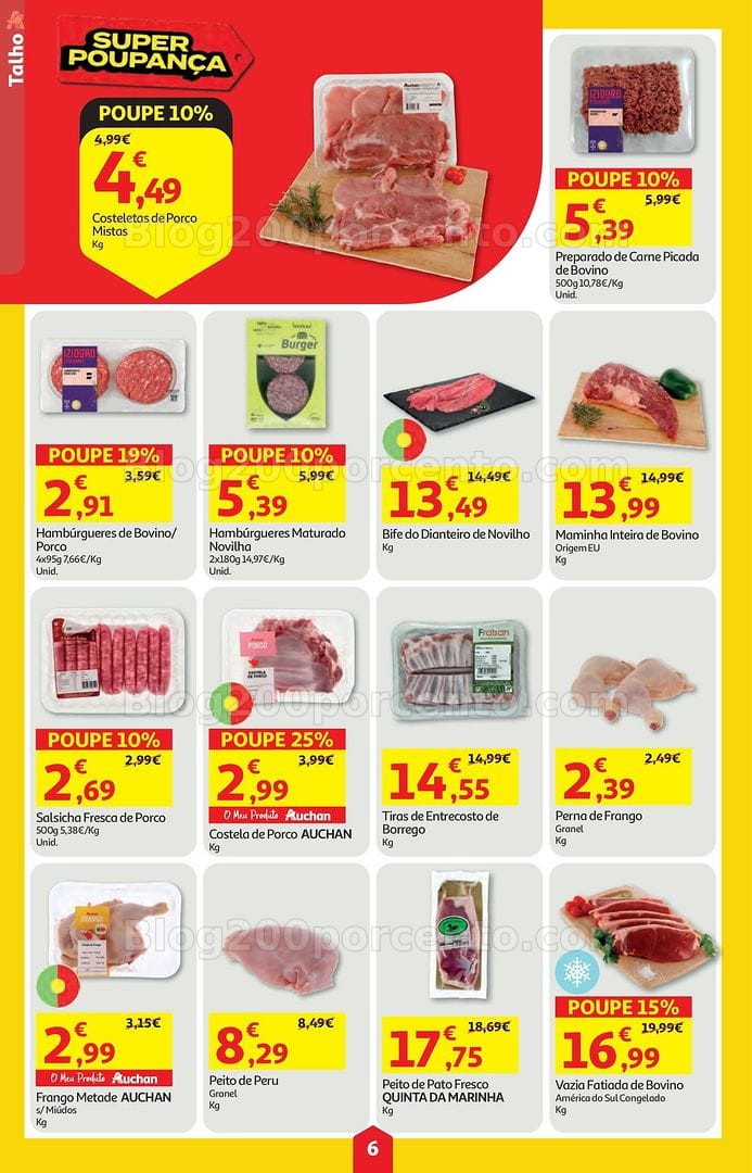 Antevisão Folheto AUCHAN Super Poupança Promoções de 14 a 20 maio
