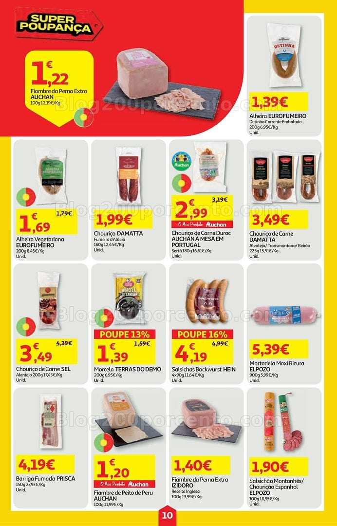 Antevisão Folheto AUCHAN Super Poupança Promoções de 21 a 27 maio