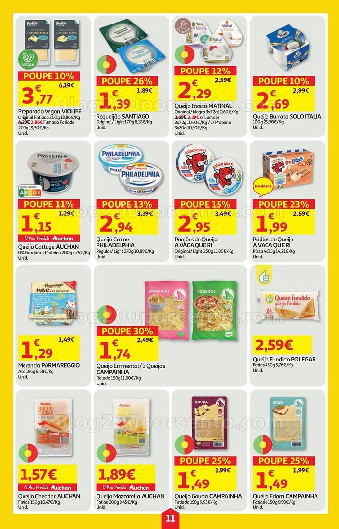 Antevisão Folheto AUCHAN Super Poupança Promoções de 21 a 27 maio