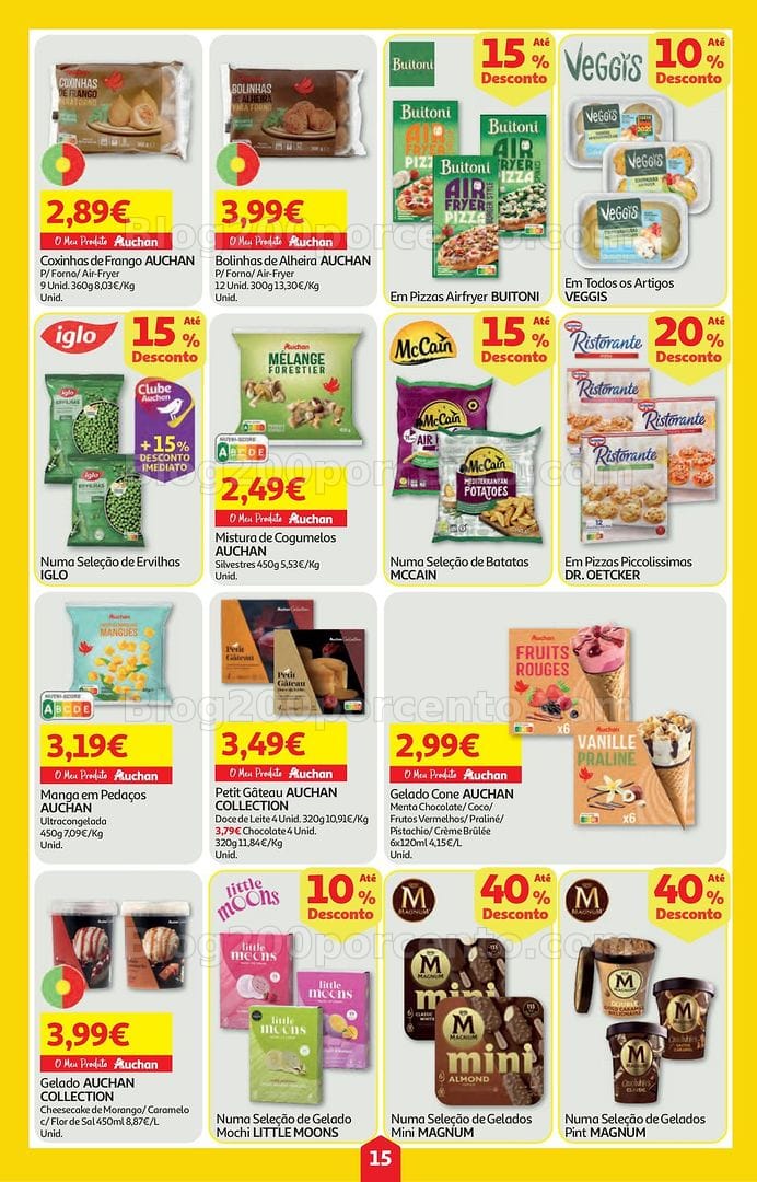 Antevisão Folheto AUCHAN Super Poupança Promoções de 21 a 27 maio