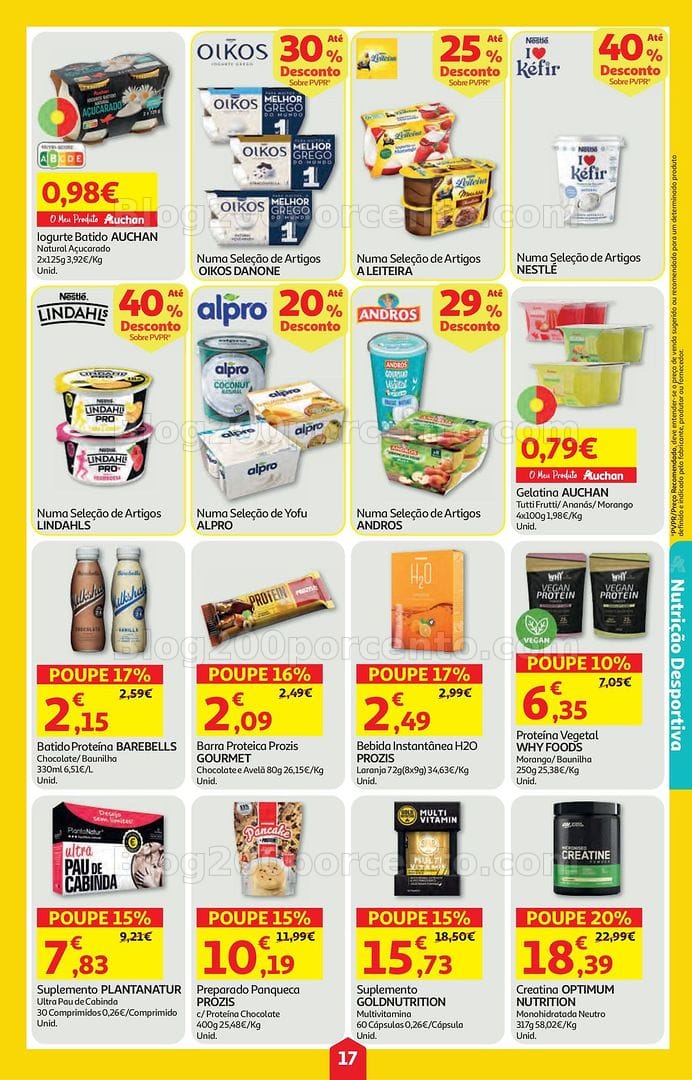Antevisão Folheto AUCHAN Super Poupança Promoções de 21 a 27 maio