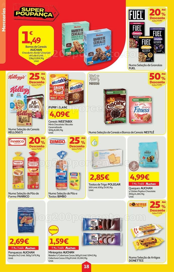 Antevisão Folheto AUCHAN Super Poupança Promoções de 21 a 27 maio