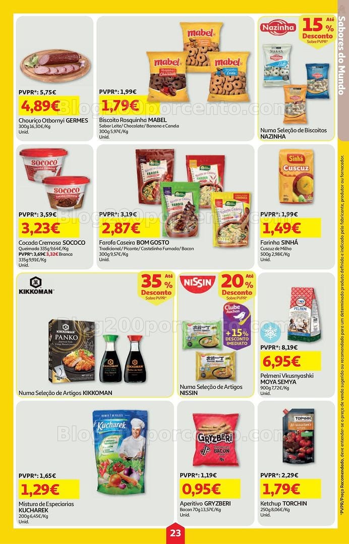 Antevisão Folheto AUCHAN Super Poupança Promoções de 21 a 27 maio