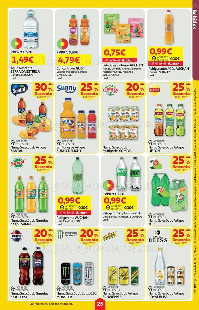 Antevisão Folheto AUCHAN Super Poupança Promoções de 21 a 27 maio