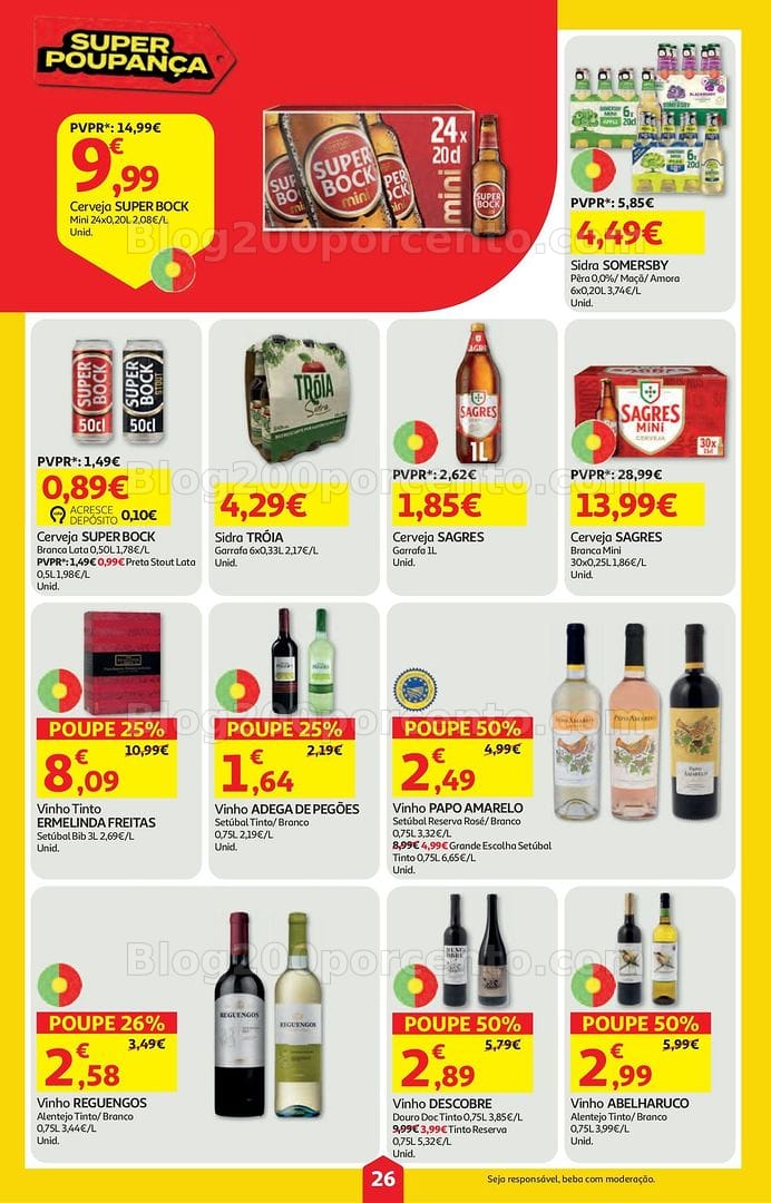 Antevisão Folheto AUCHAN Super Poupança Promoções de 21 a 27 maio