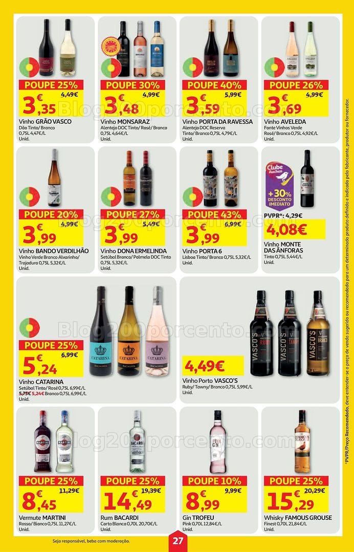 Antevisão Folheto AUCHAN Super Poupança Promoções de 21 a 27 maio