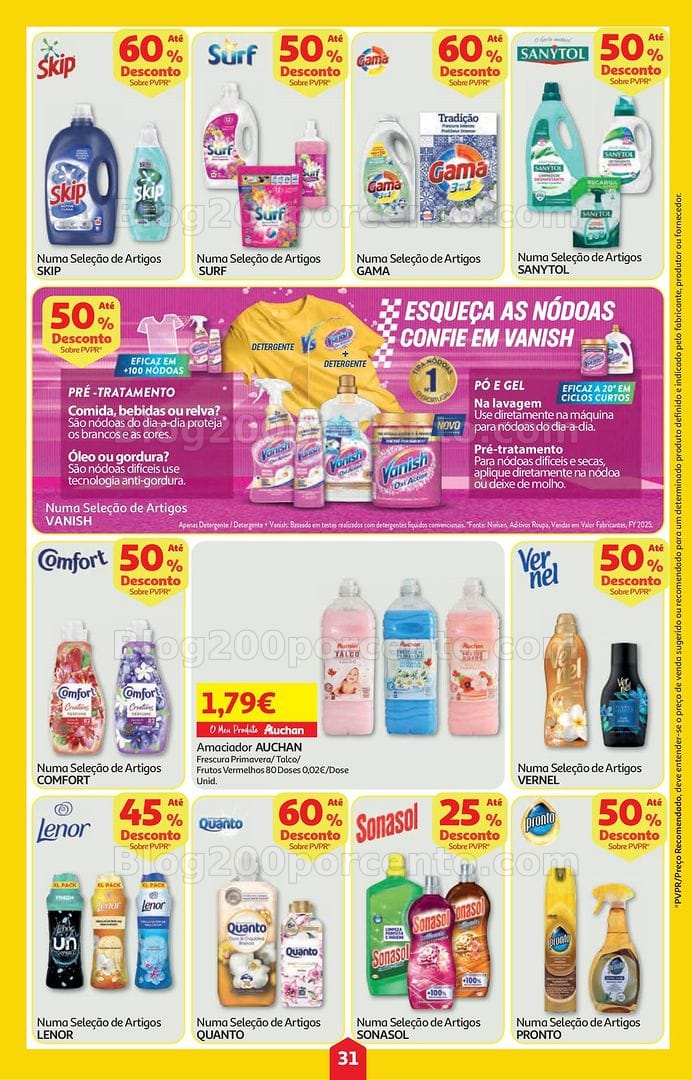 Antevisão Folheto AUCHAN Super Poupança Promoções de 21 a 27 maio