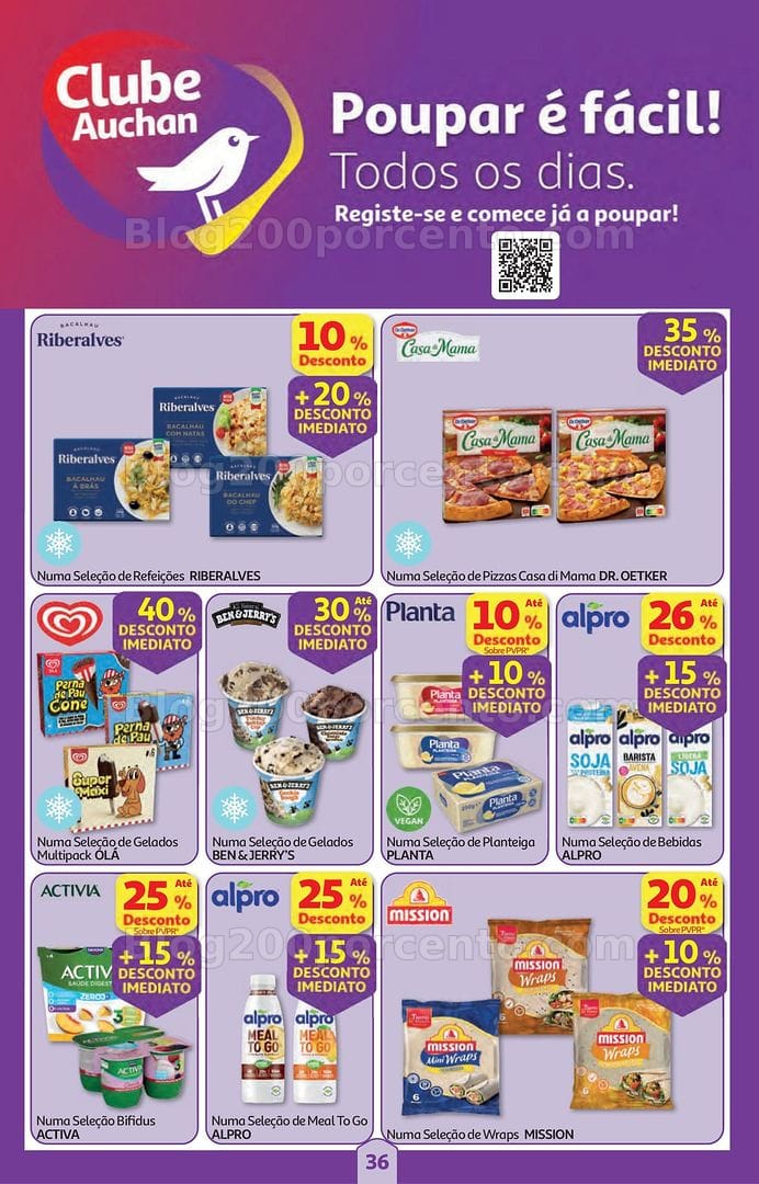 Antevisão Folheto AUCHAN Super Poupança Promoções de 21 a 27 maio
