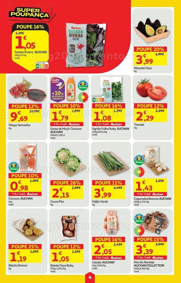 Antevisão Folheto AUCHAN Super Poupança Promoções de 21 a 27 maio