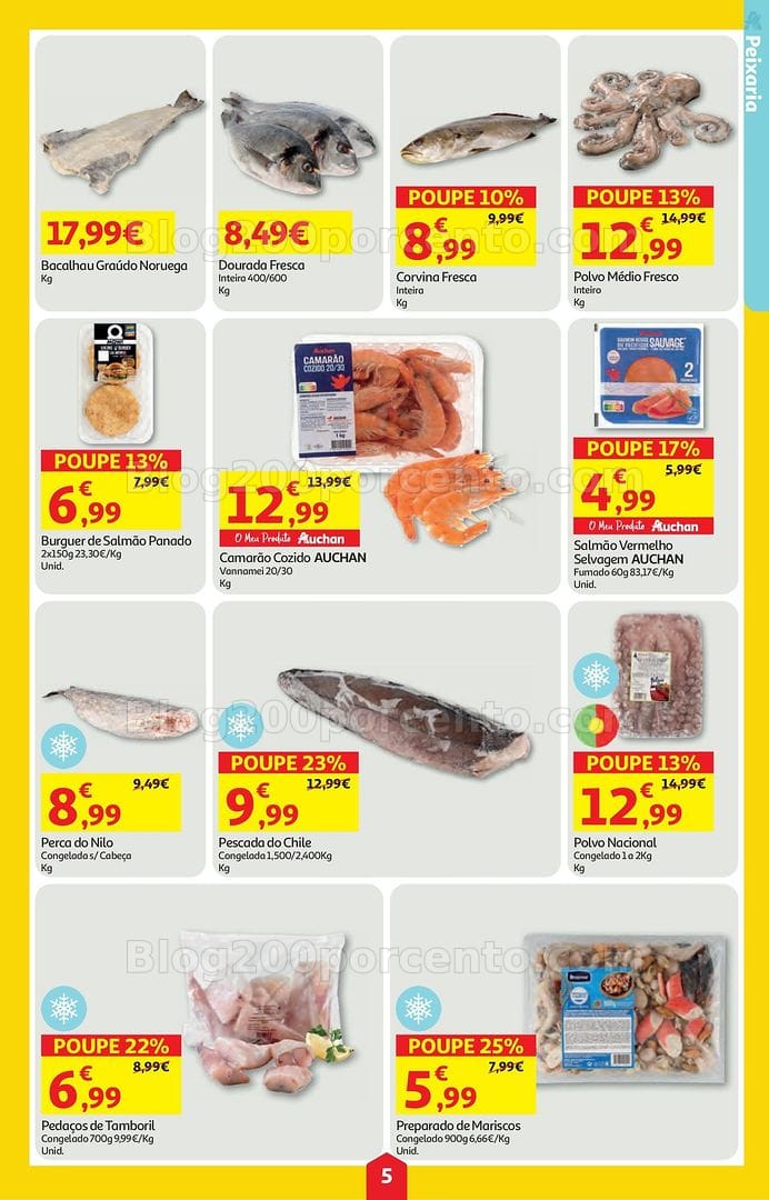 Antevisão Folheto AUCHAN Super Poupança Promoções de 21 a 27 maio