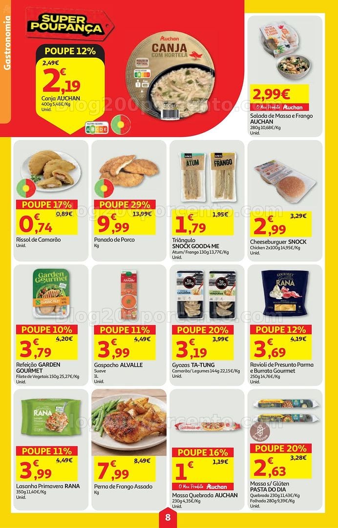 Antevisão Folheto AUCHAN Super Poupança Promoções de 21 a 27 maio