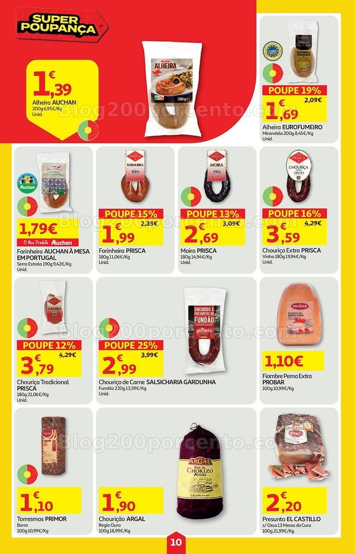 Antevisão Folheto AUCHAN Super Poupança Promoções de 28 maio a 3 junho