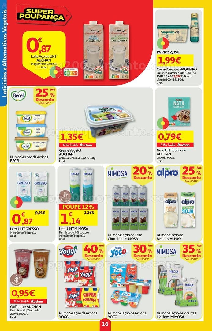 Antevisão Folheto AUCHAN Super Poupança Promoções de 28 maio a 3 junho