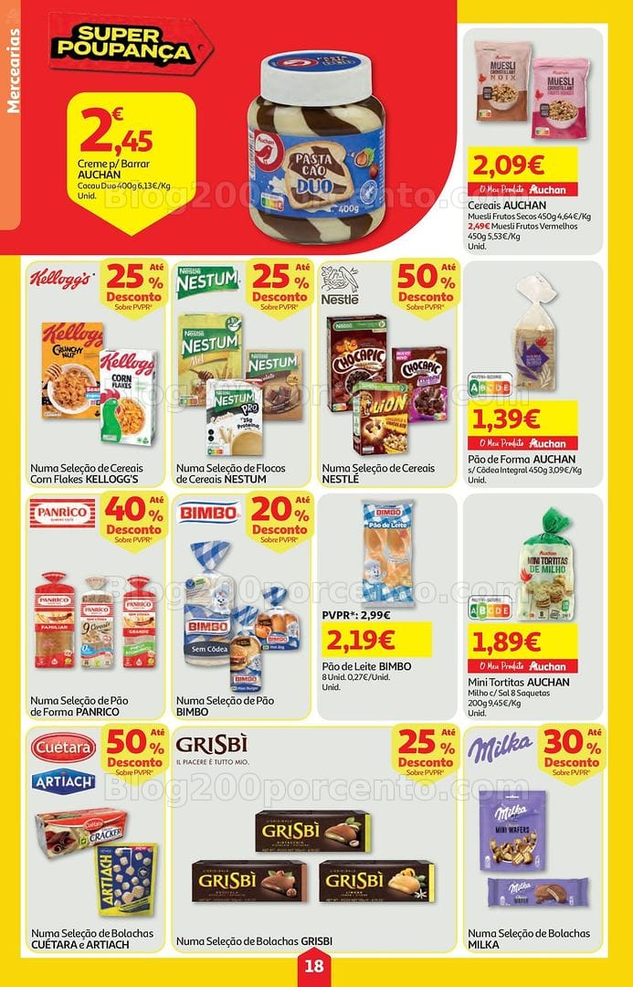 Antevisão Folheto AUCHAN Super Poupança Promoções de 28 maio a 3 junho