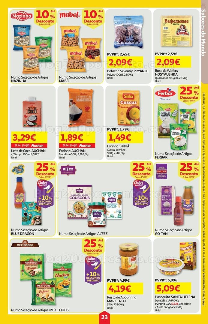 Antevisão Folheto AUCHAN Super Poupança Promoções de 28 maio a 3 junho