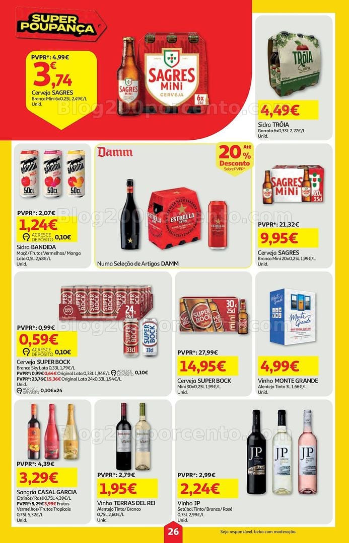 Antevisão Folheto AUCHAN Super Poupança Promoções de 28 maio a 3 junho