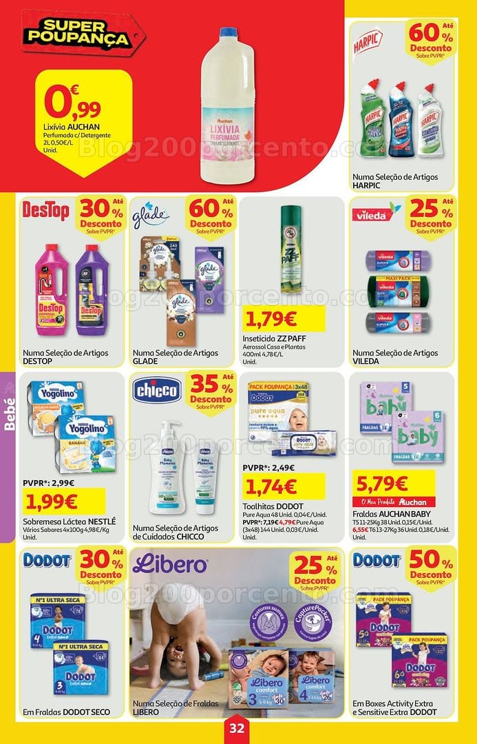 Antevisão Folheto AUCHAN Super Poupança Promoções de 28 maio a 3 junho