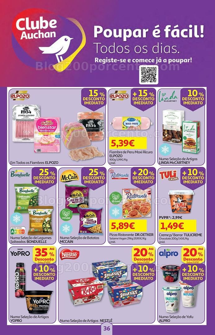 Antevisão Folheto AUCHAN Super Poupança Promoções de 28 maio a 3 junho
