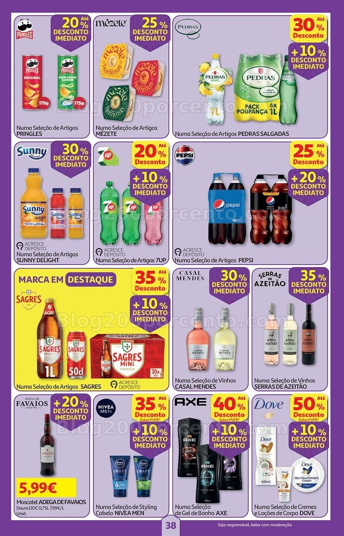 Antevisão Folheto AUCHAN Super Poupança Promoções de 28 maio a 3 junho