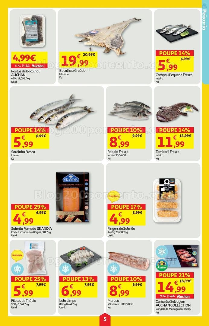 Antevisão Folheto AUCHAN Super Poupança Promoções de 28 maio a 3 junho