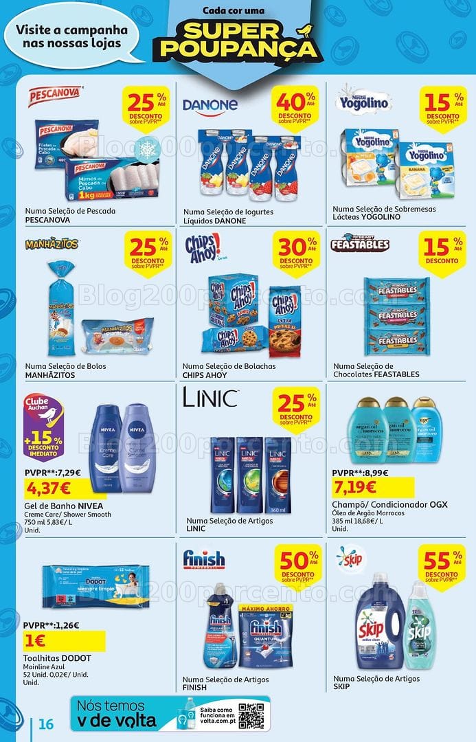Antevisão Folheto AUCHAN Promoções de 6 a 21 maio