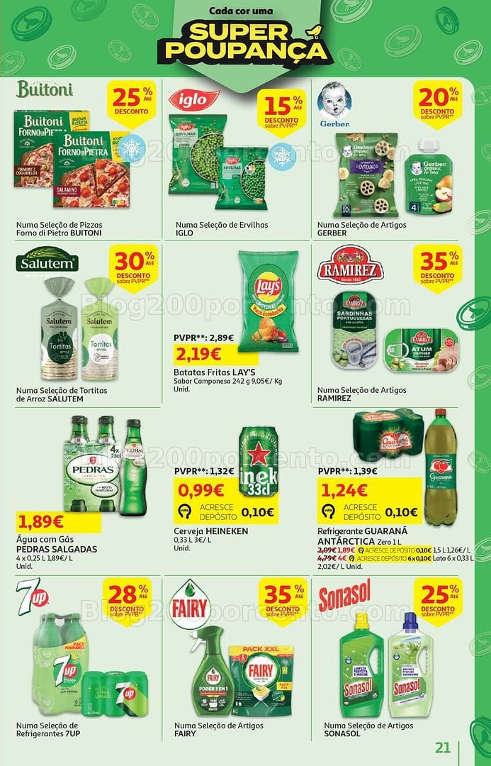Antevisão Folheto AUCHAN Promoções de 6 a 21 maio