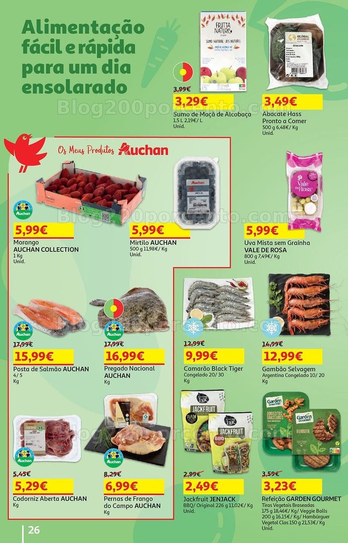 Antevisão Folheto AUCHAN Promoções de 6 a 21 maio