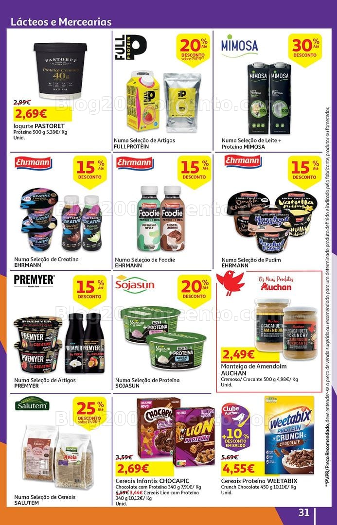 Antevisão Folheto AUCHAN Promoções de 6 a 21 maio