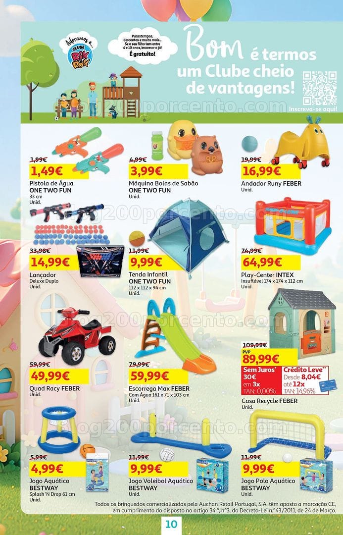 Antevisão Folheto AUCHAN Promoções + Dia da Criança - 22 maio a 1 junho