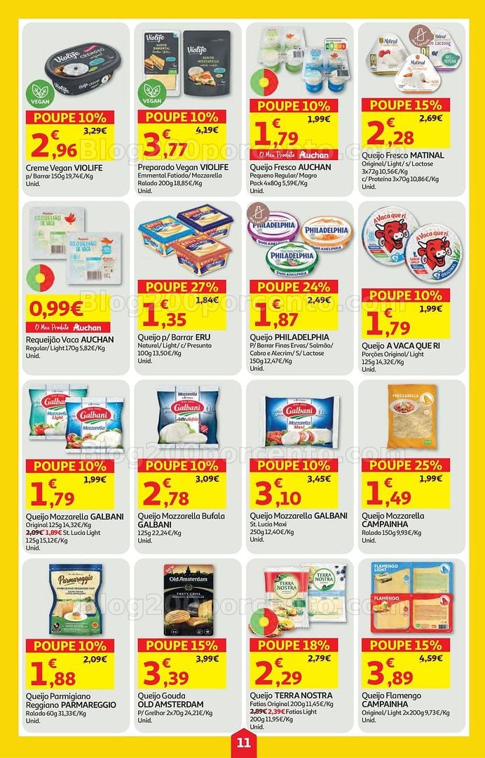 Antevisão Folheto AUCHAN Super Poupança Promoções de 7 a 13 maio