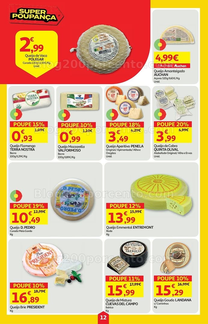 Antevisão Folheto AUCHAN Super Poupança Promoções de 7 a 13 maio