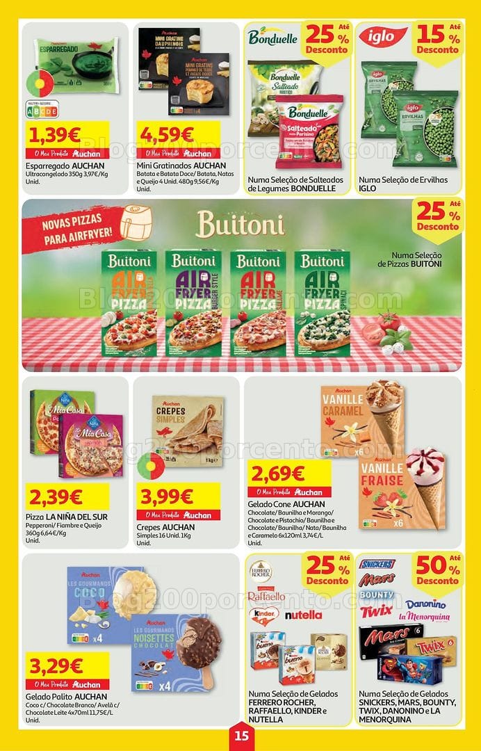 Antevisão Folheto AUCHAN Super Poupança Promoções de 7 a 13 maio