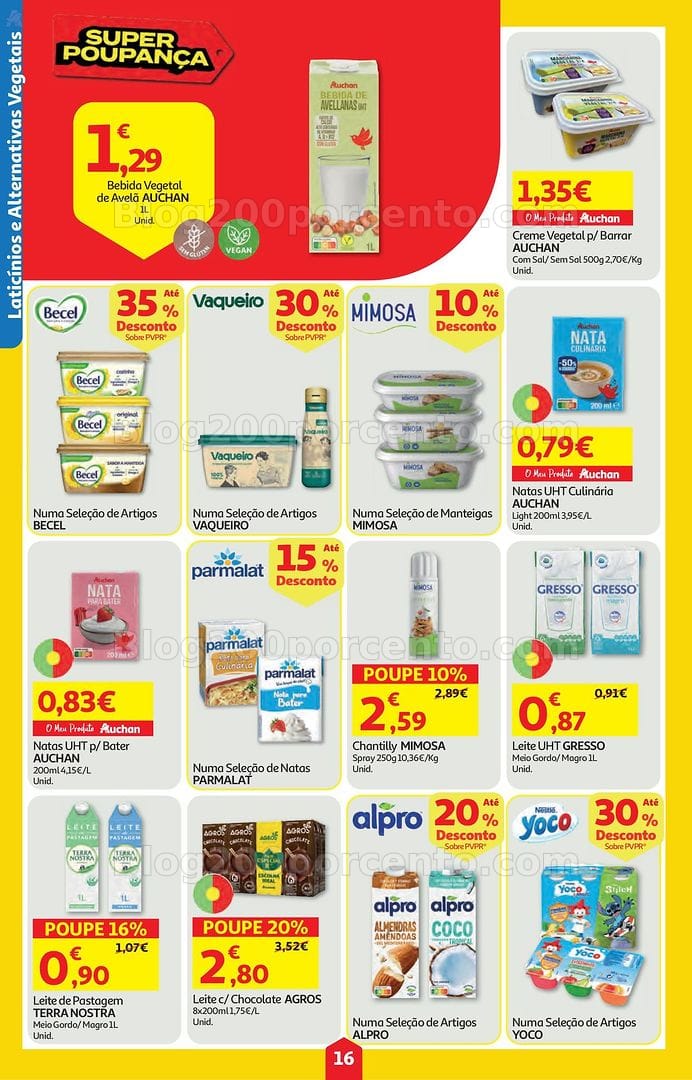 Antevisão Folheto AUCHAN Super Poupança Promoções de 7 a 13 maio