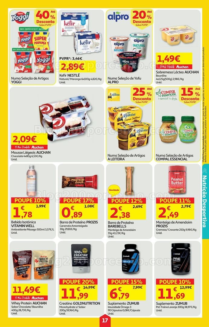 Antevisão Folheto AUCHAN Super Poupança Promoções de 7 a 13 maio