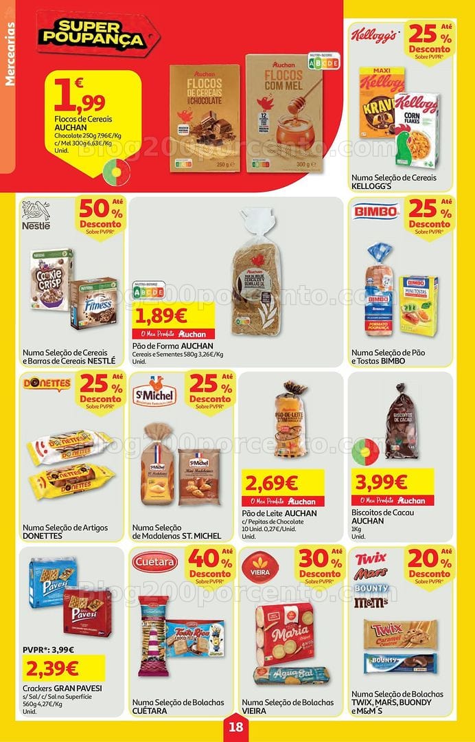 Antevisão Folheto AUCHAN Super Poupança Promoções de 7 a 13 maio