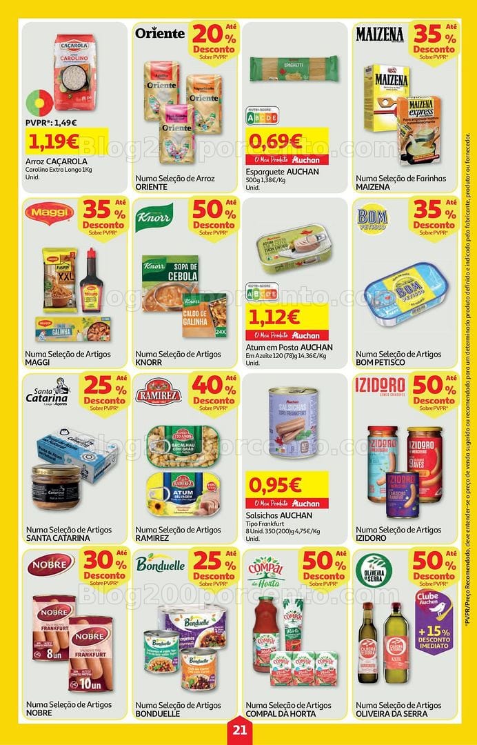 Antevisão Folheto AUCHAN Super Poupança Promoções de 7 a 13 maio