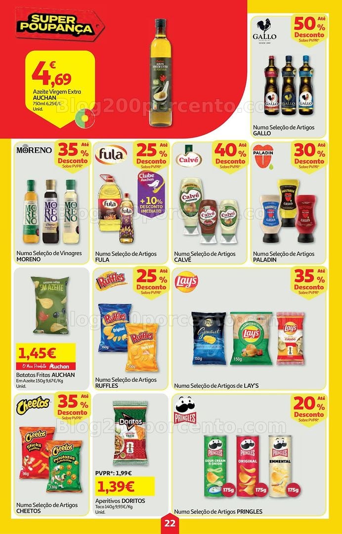 Antevisão Folheto AUCHAN Super Poupança Promoções de 7 a 13 maio