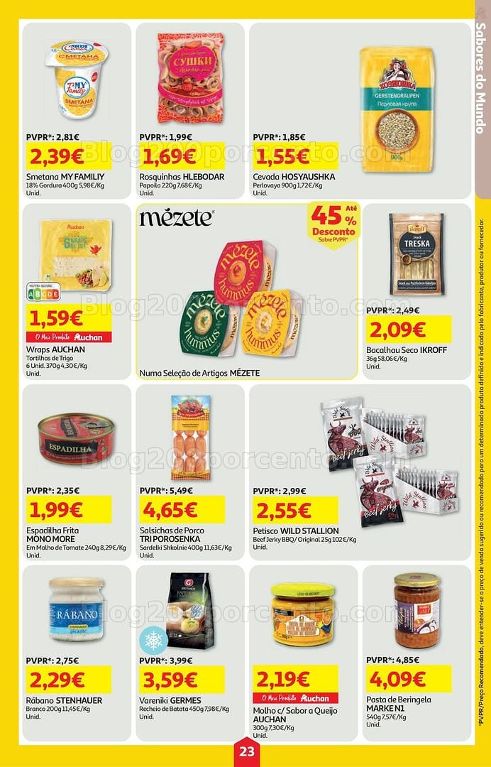 Antevisão Folheto AUCHAN Super Poupança Promoções de 7 a 13 maio
